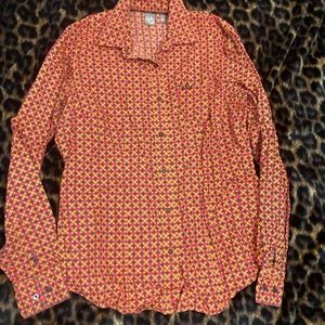 Cruel girl long sleeve button down shirt